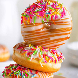 Vanilla Glaze Doughnut